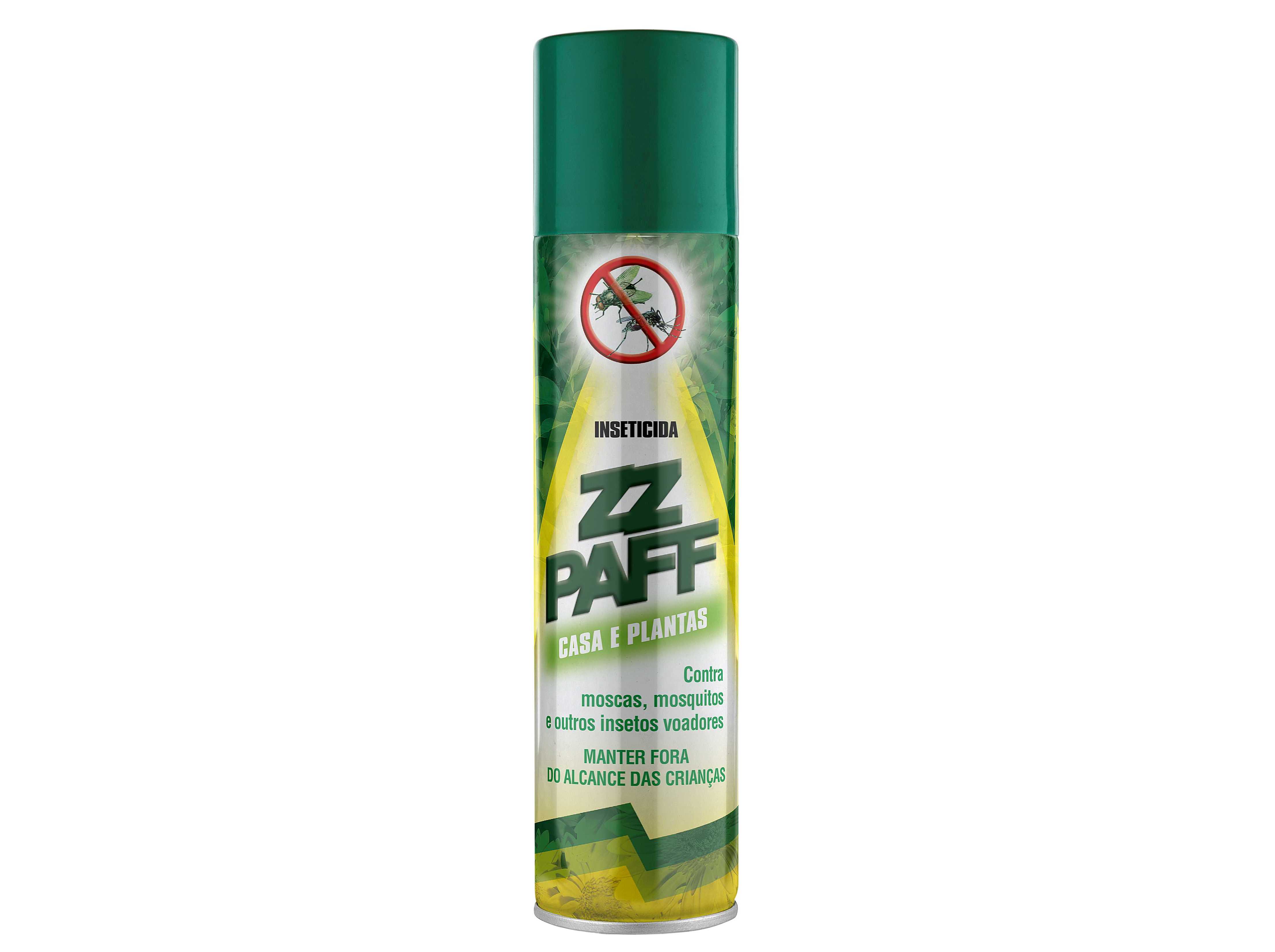 INSETICIDA AEROSSOL ZZ PAFF CASA E PLANTAS 400ML