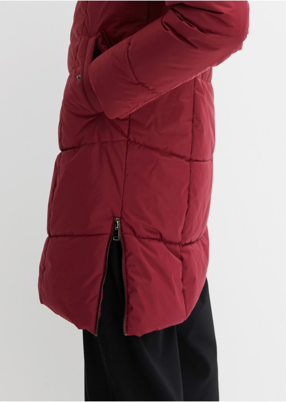 Veste matelassée avec manches amovibles