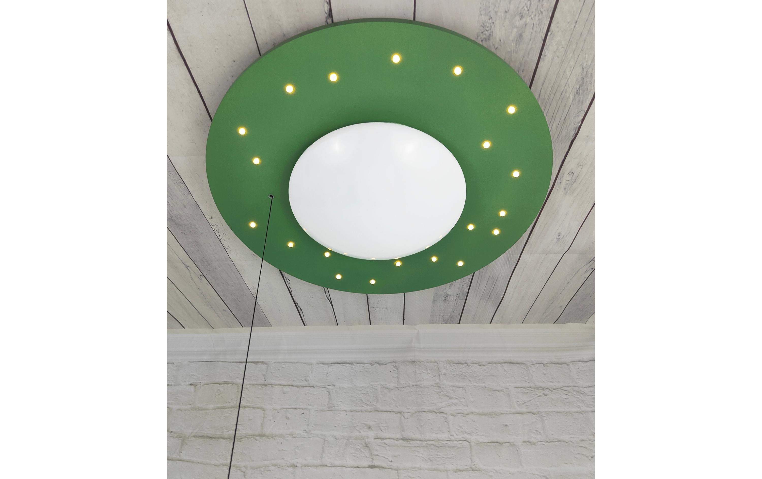 Deckenlampe Starlight Salbeigrün<br>Deckenleuchte für Kinderzimmer, 1 x E27