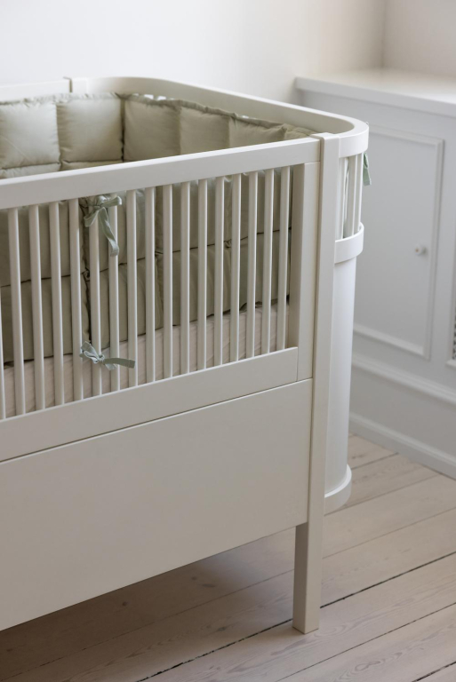 Sebra Baby stootkussen kapok Forest Lake Blue