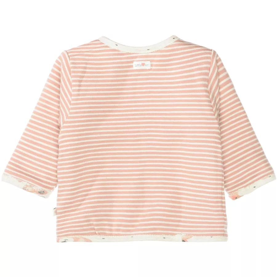 Staccato Wendejacke wattiert beige melange gemustert