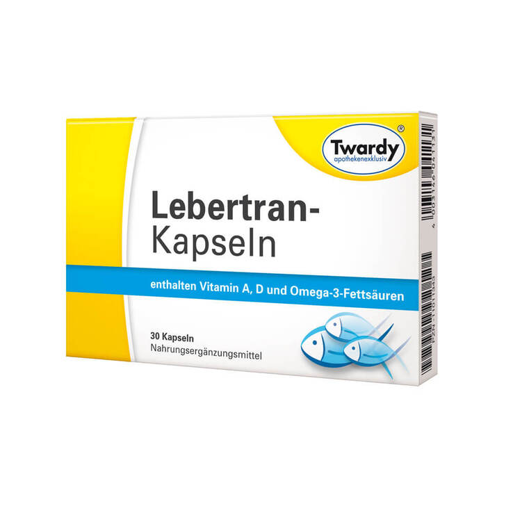 Lebertran Kapseln, 30 St