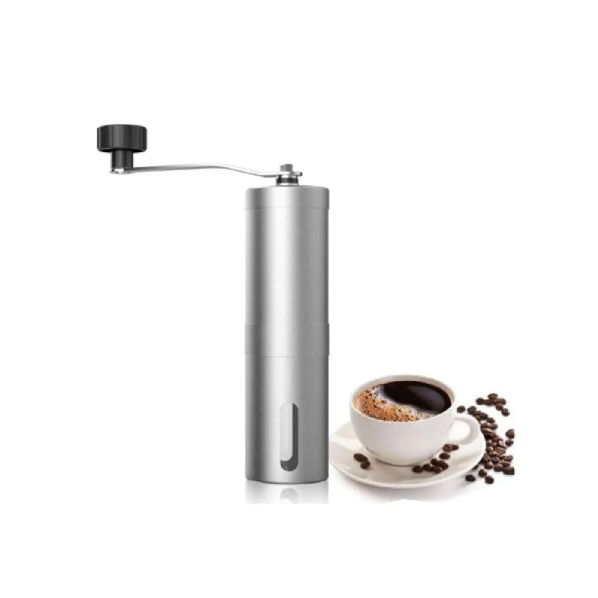 Moulin à café artisanal Universal - Argent