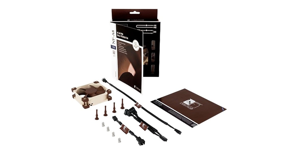 NoctuaNF-A8 PWM case fan  (80 x 80 x 25 mm)