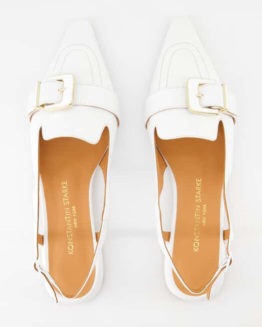 Konstantin Starke 3355 Slingpumps in Weiß