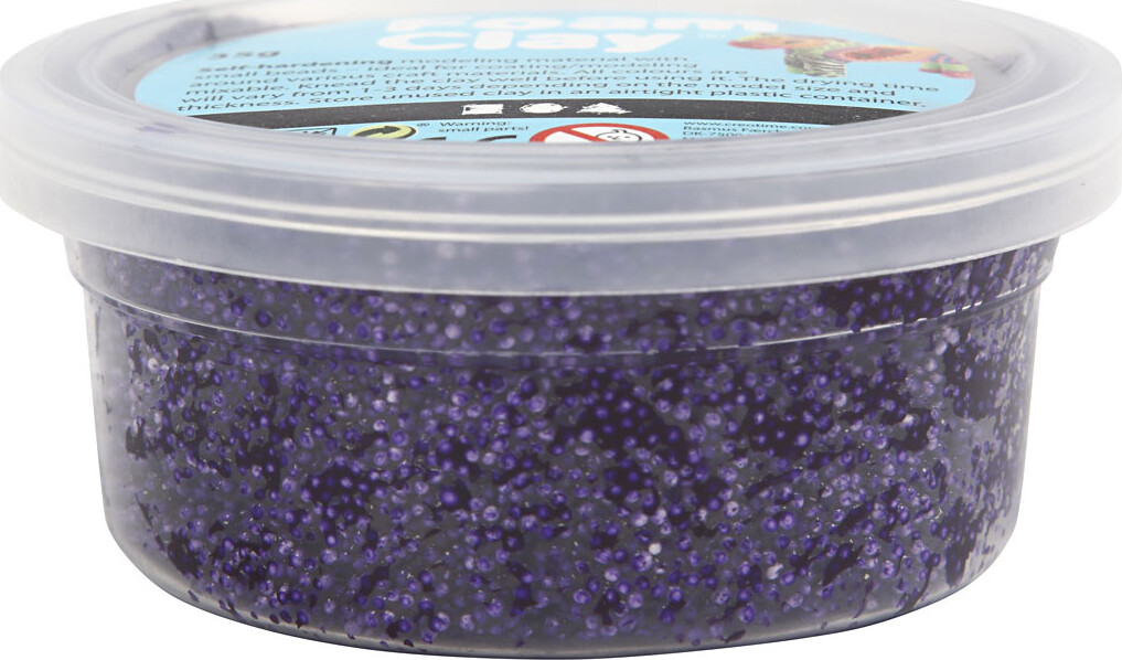Foam Clay - Lilla - Modellervoks - 35 G