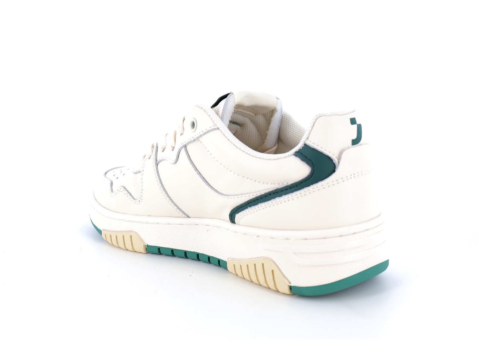 Safety jogger-589326 Cuir Blanc Vert