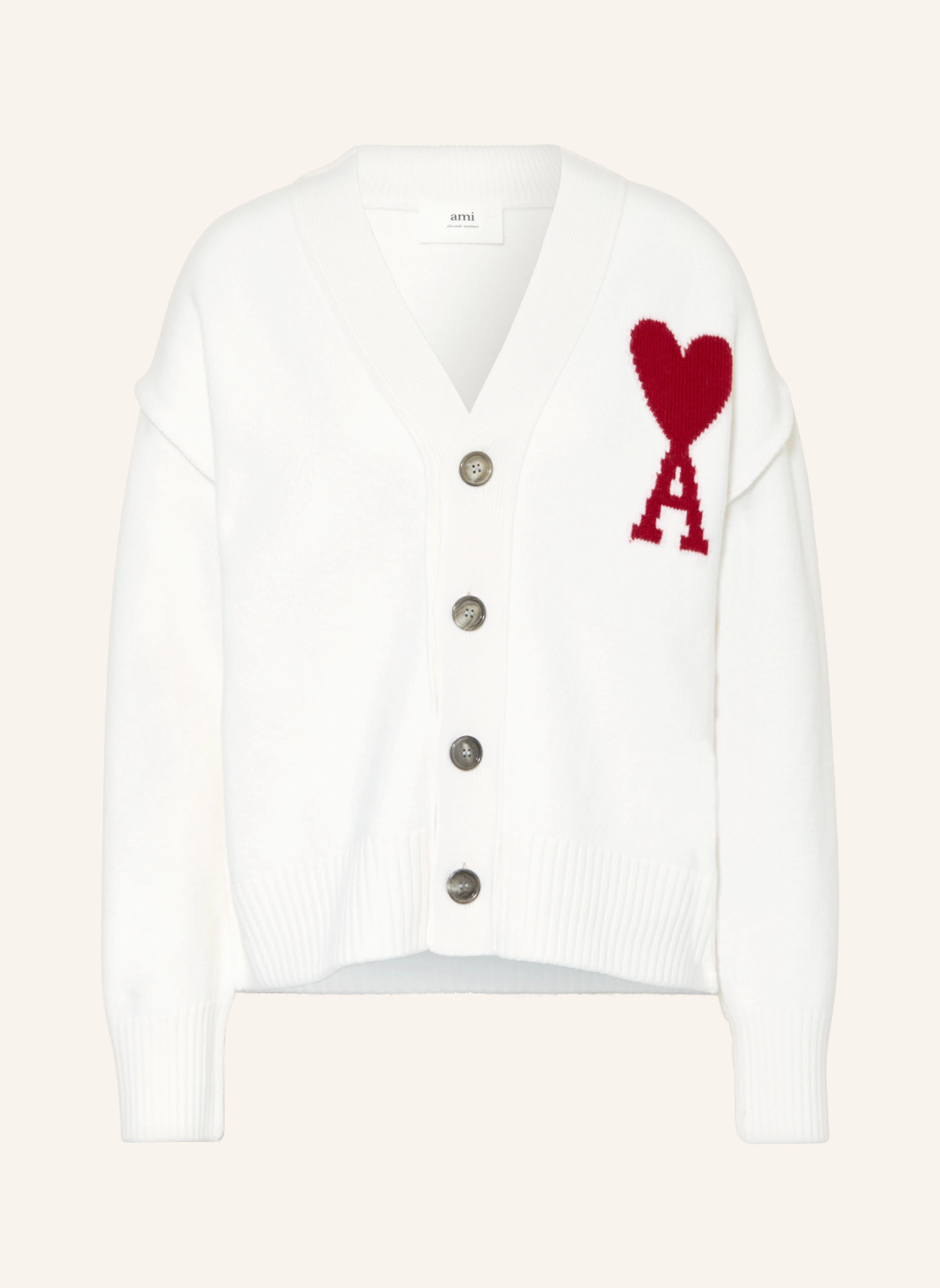 AMI PARIS Oversized-Strickjacke
