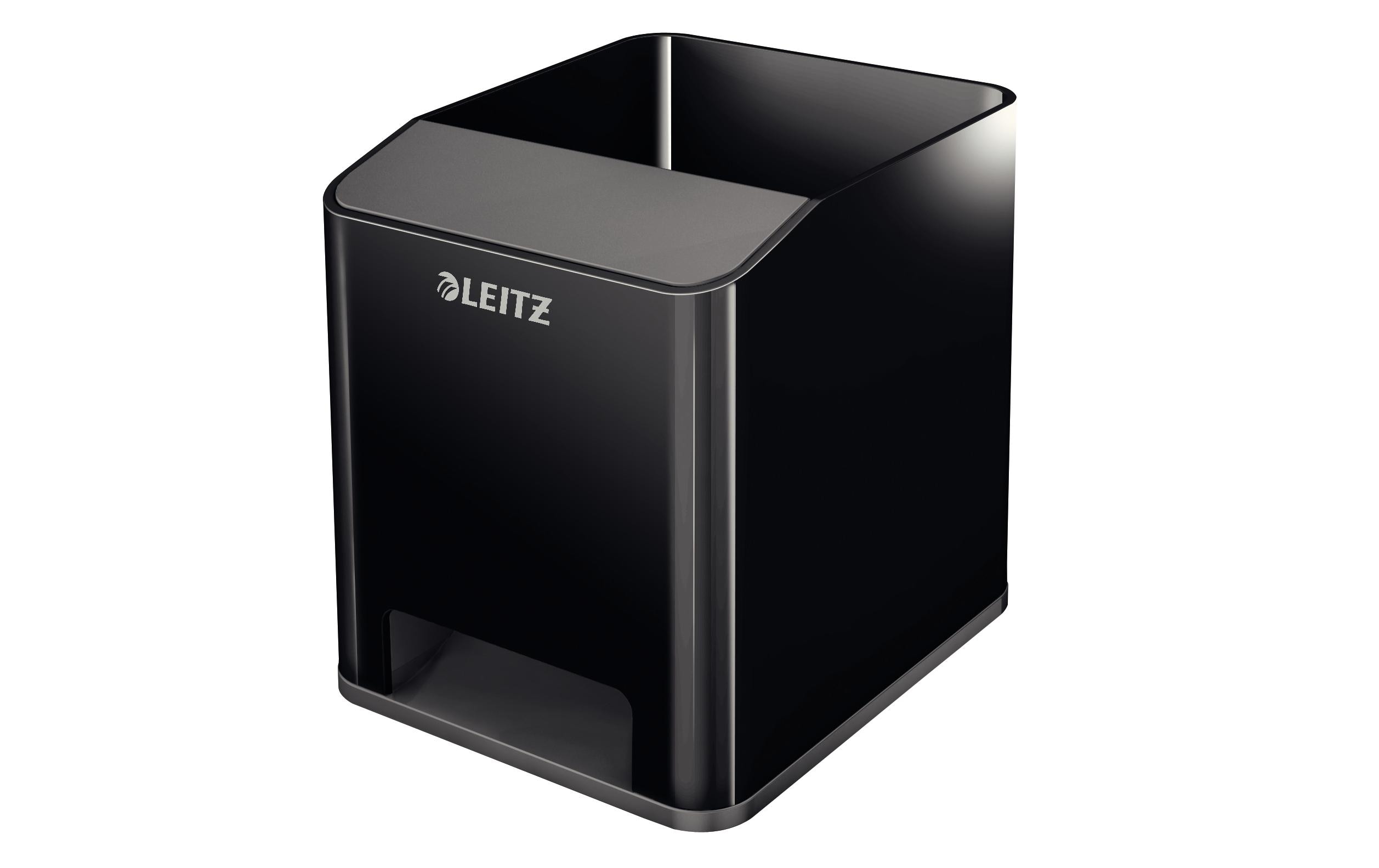 Stiftehalter Wow Sound Duo Color SchwarzStiftehalter