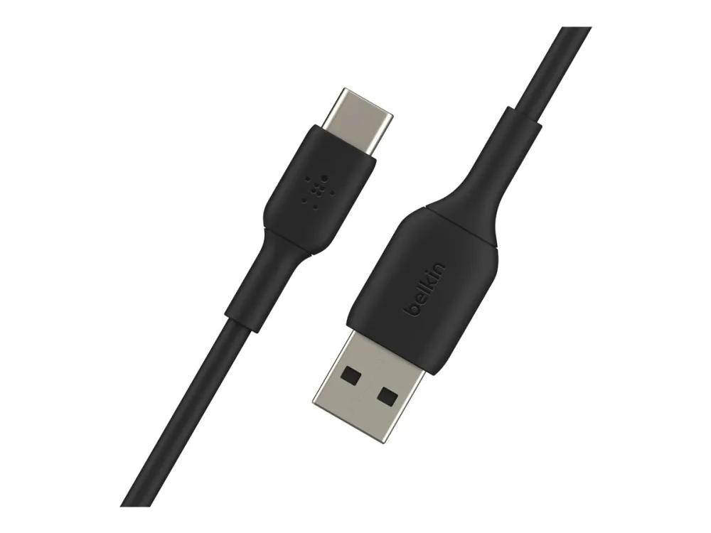 Belkin BoostCharge - USB-kabel - 24 pin USB-C (han) til USB (han) - 2 m - sort
