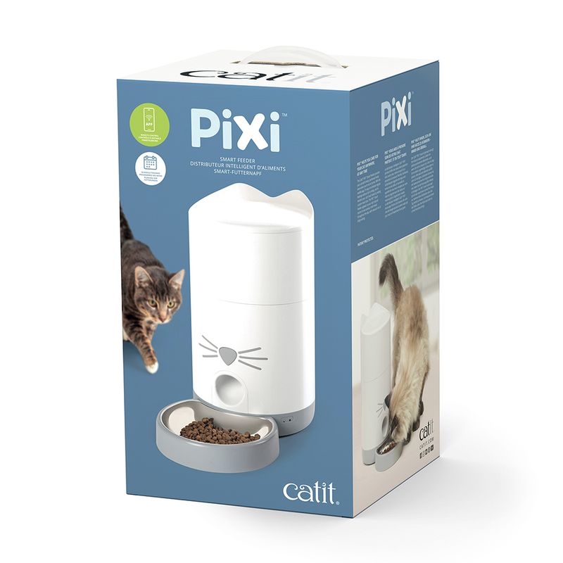 Distributeur de nourriture intelligent Catit PIXI pour chat et chien