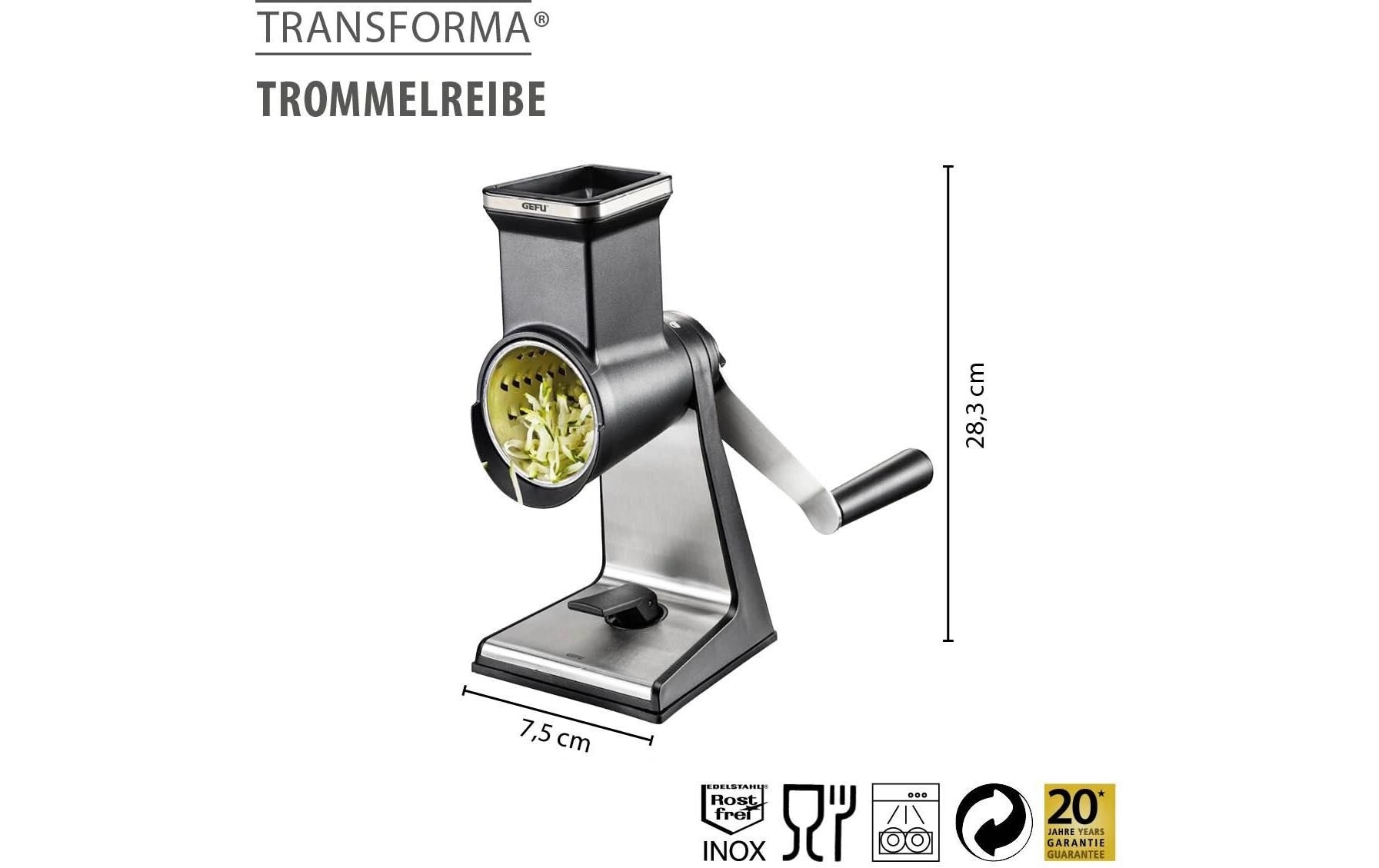 GEFU Trommelreibe »Transforma«