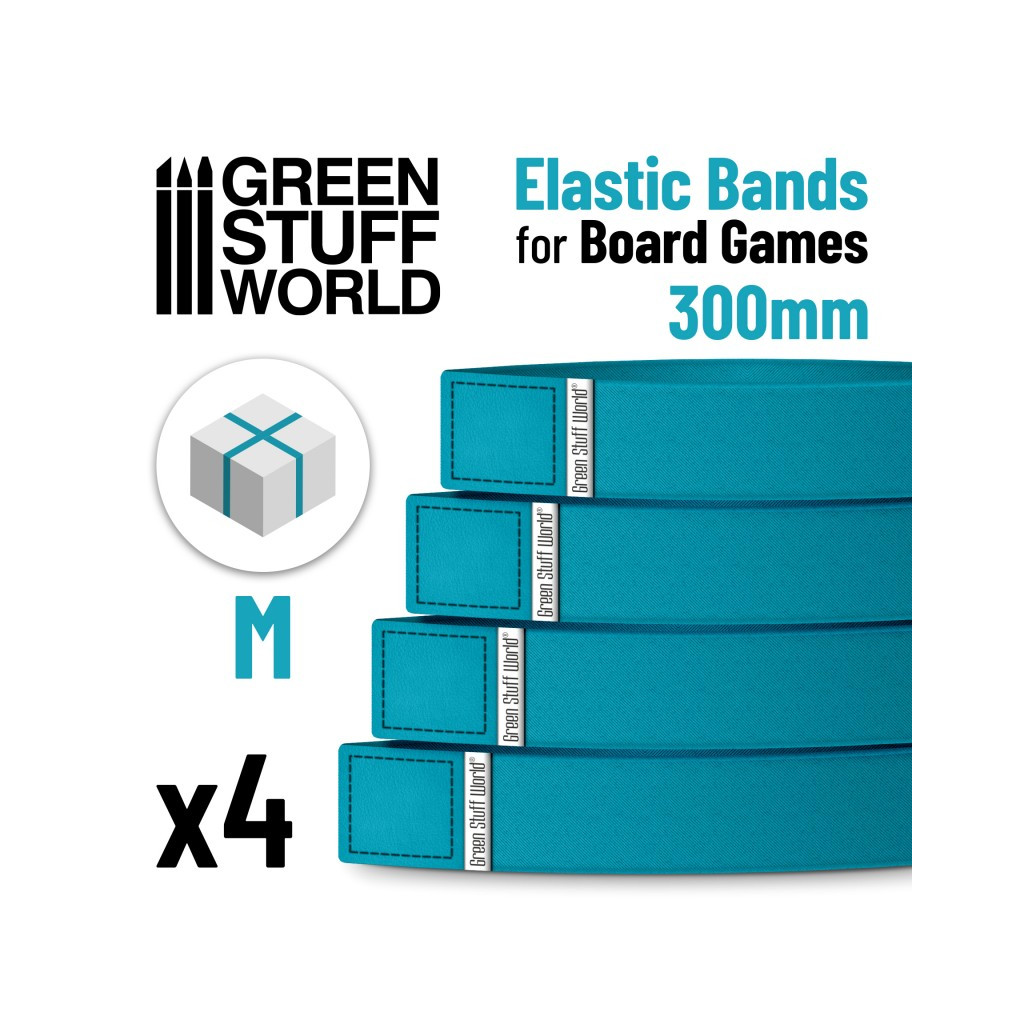 Green Stuff World - Bandes Élastiques pour Jeux de Société