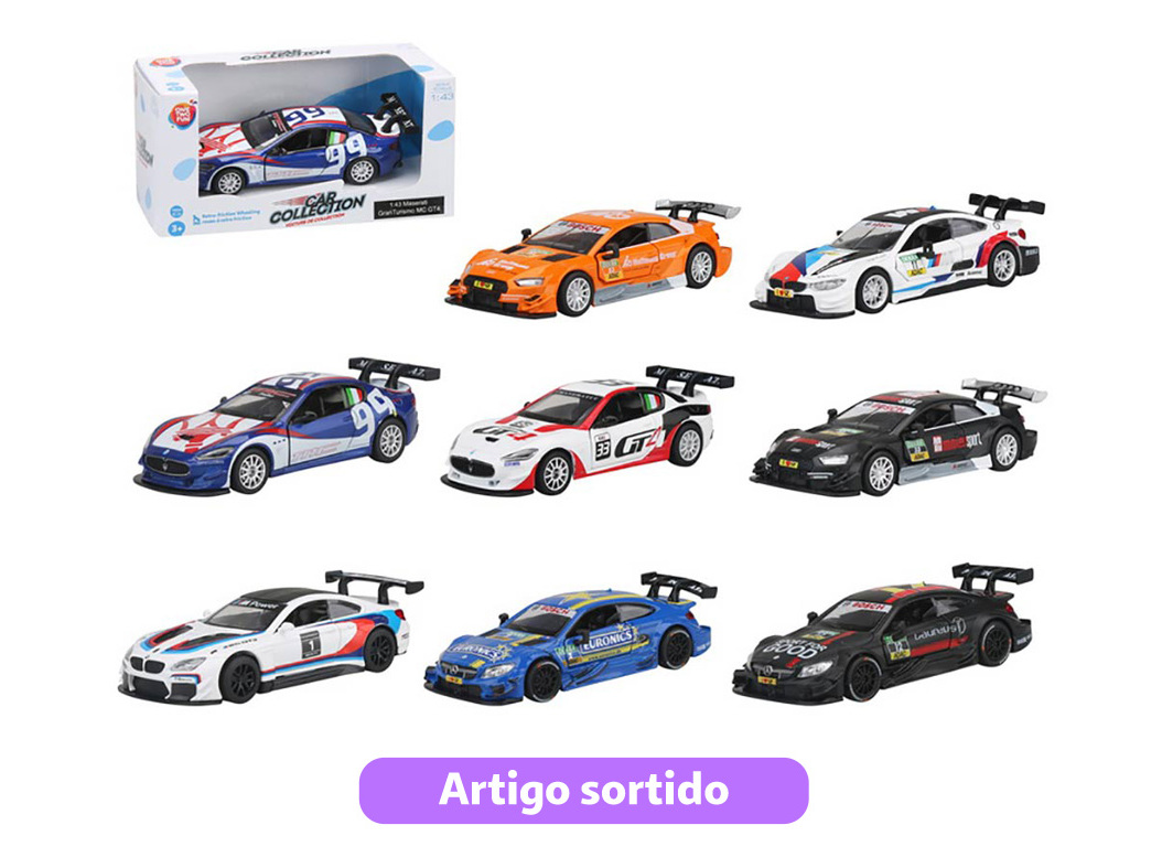 CARRO DE CORRIDA ONE TWO FUN MODELOS SORTIDOS