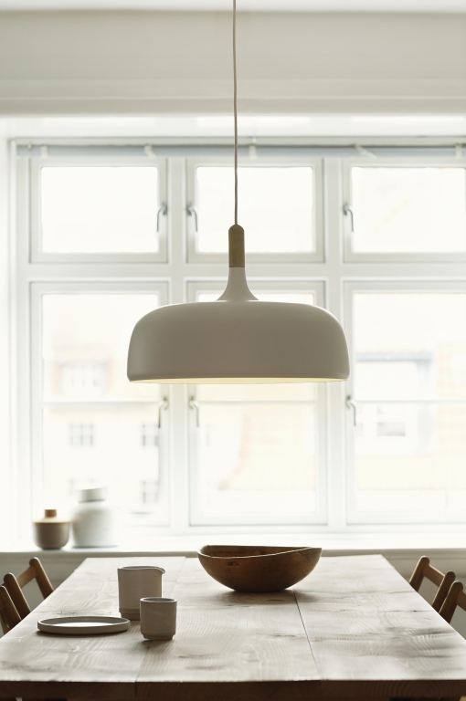 Northern Acorn hanglamp Ø48 wit