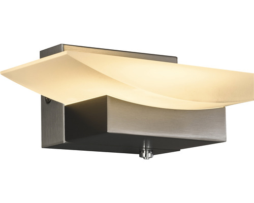 LED wandlamp CCT + dimbaar 560 lm 2700/3350/6500 KB 20 cm Bowl TW zandzwart-mat/nikkel-mat Hoogte verstelbaar