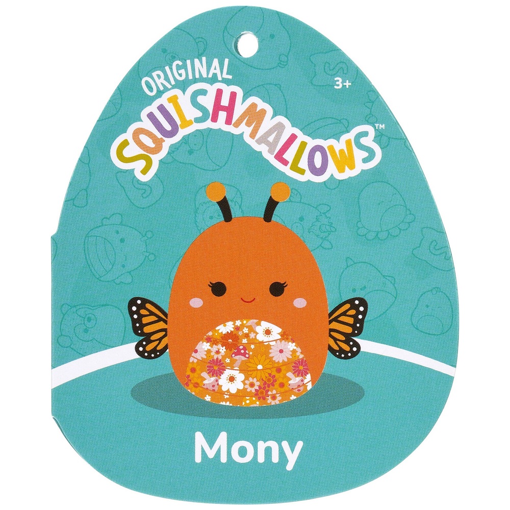 Original Squishmallows 40cm Mony der orange Schmetterling Plüschtier