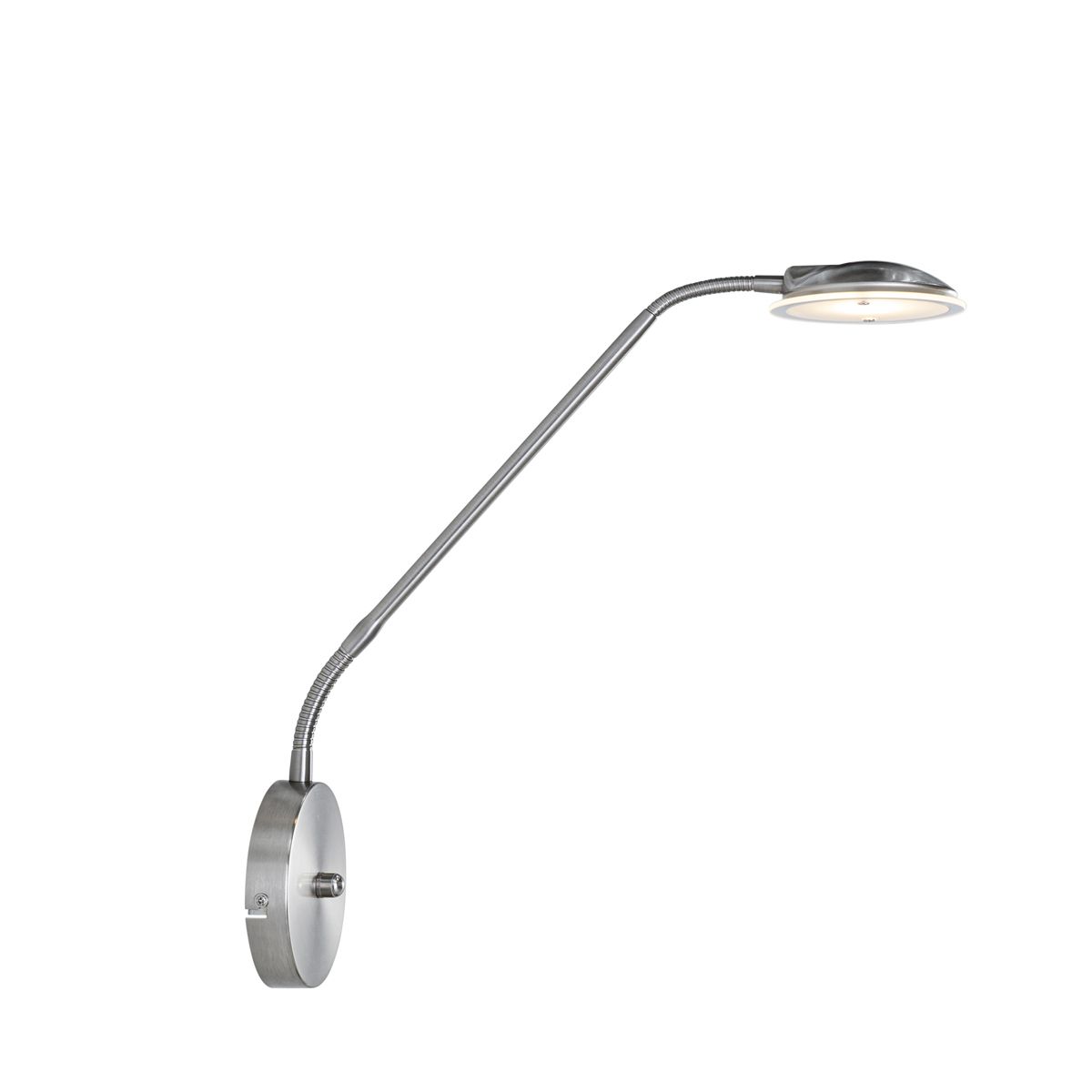 Moderne wandlamp staal incl. LED - Eva