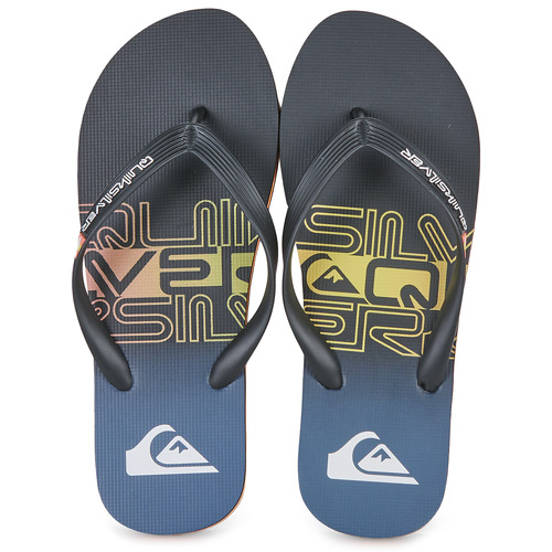 Quiksilver - MOLOKAI WORDBLOCK - Bleu / Noir