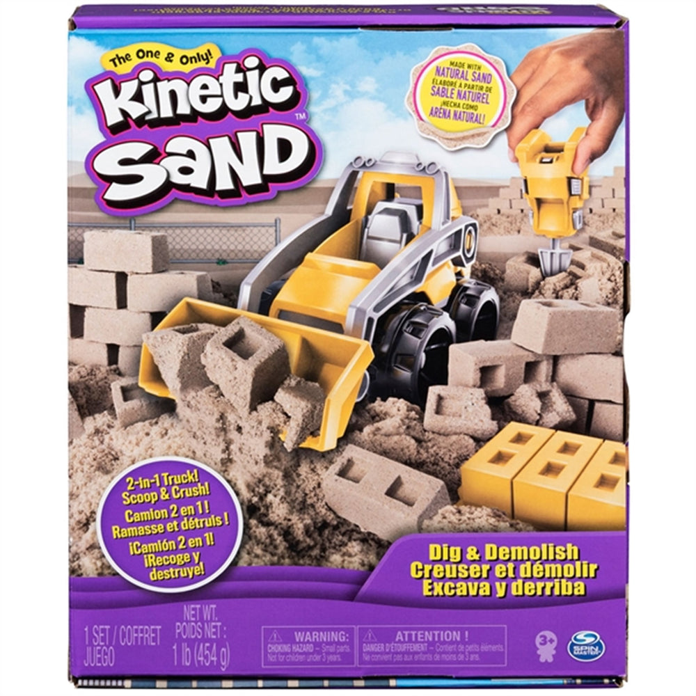 Køb Kinetic Sand Dig And Demolish Sæt