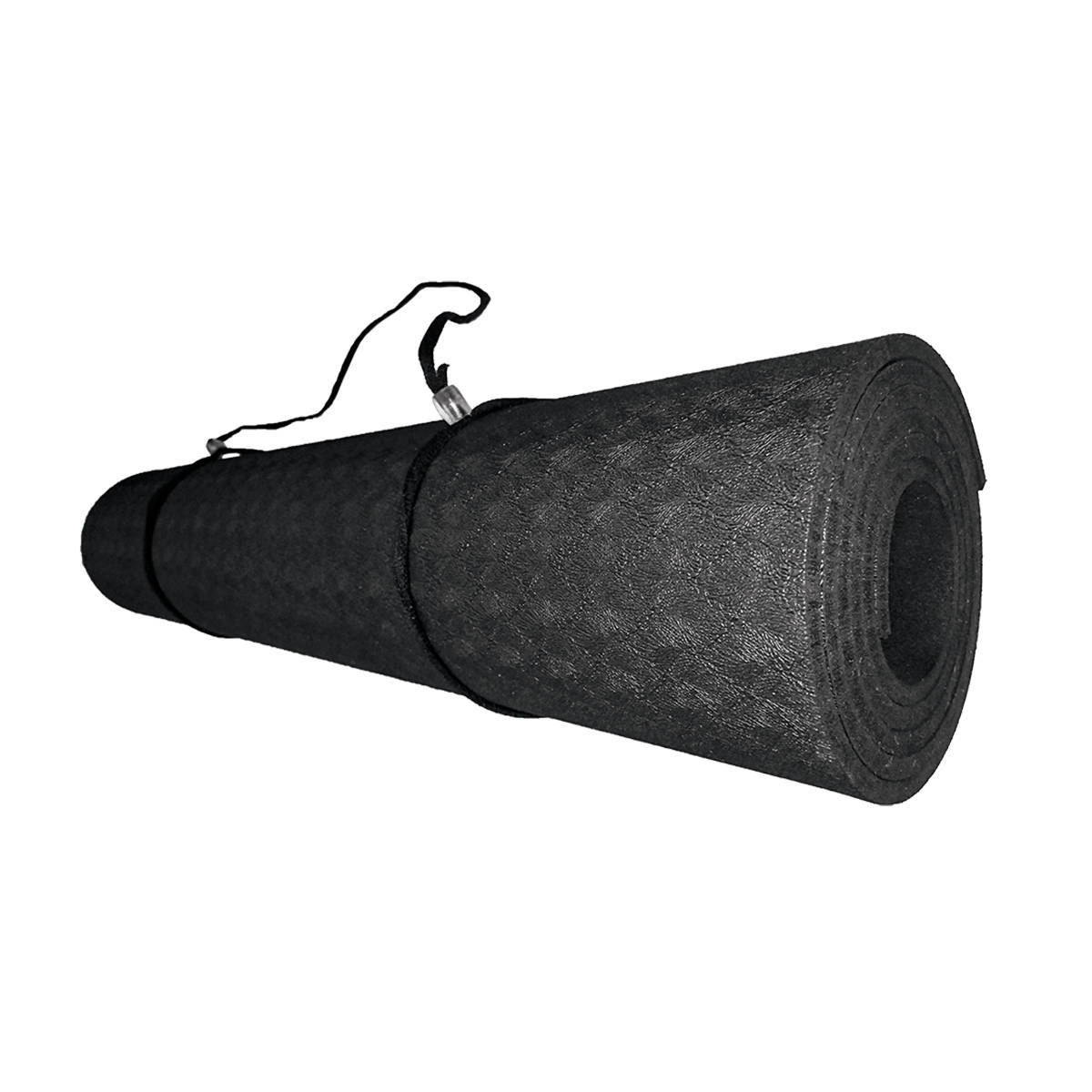 Iron Gym yogamat 4mm zwart
