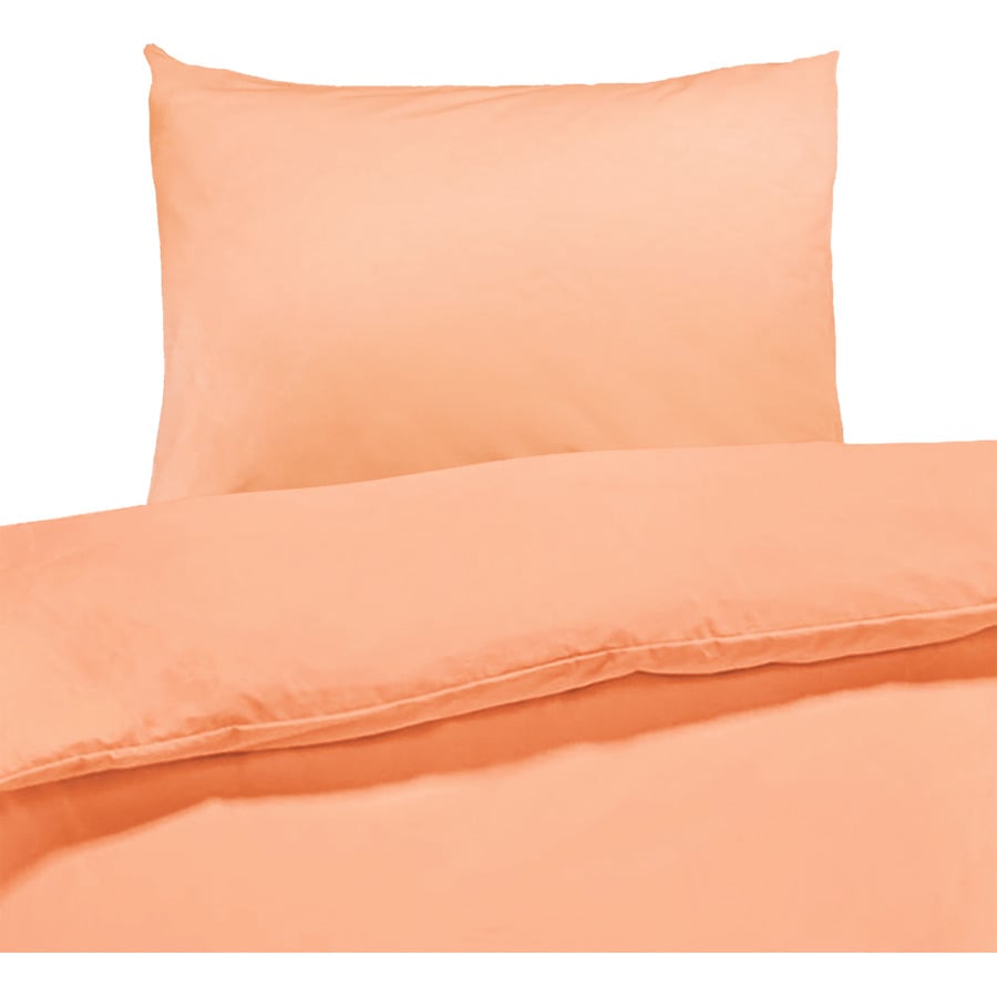 Bettwäsche Tencel Satin unifarben anthrazit 65x65 Kissen