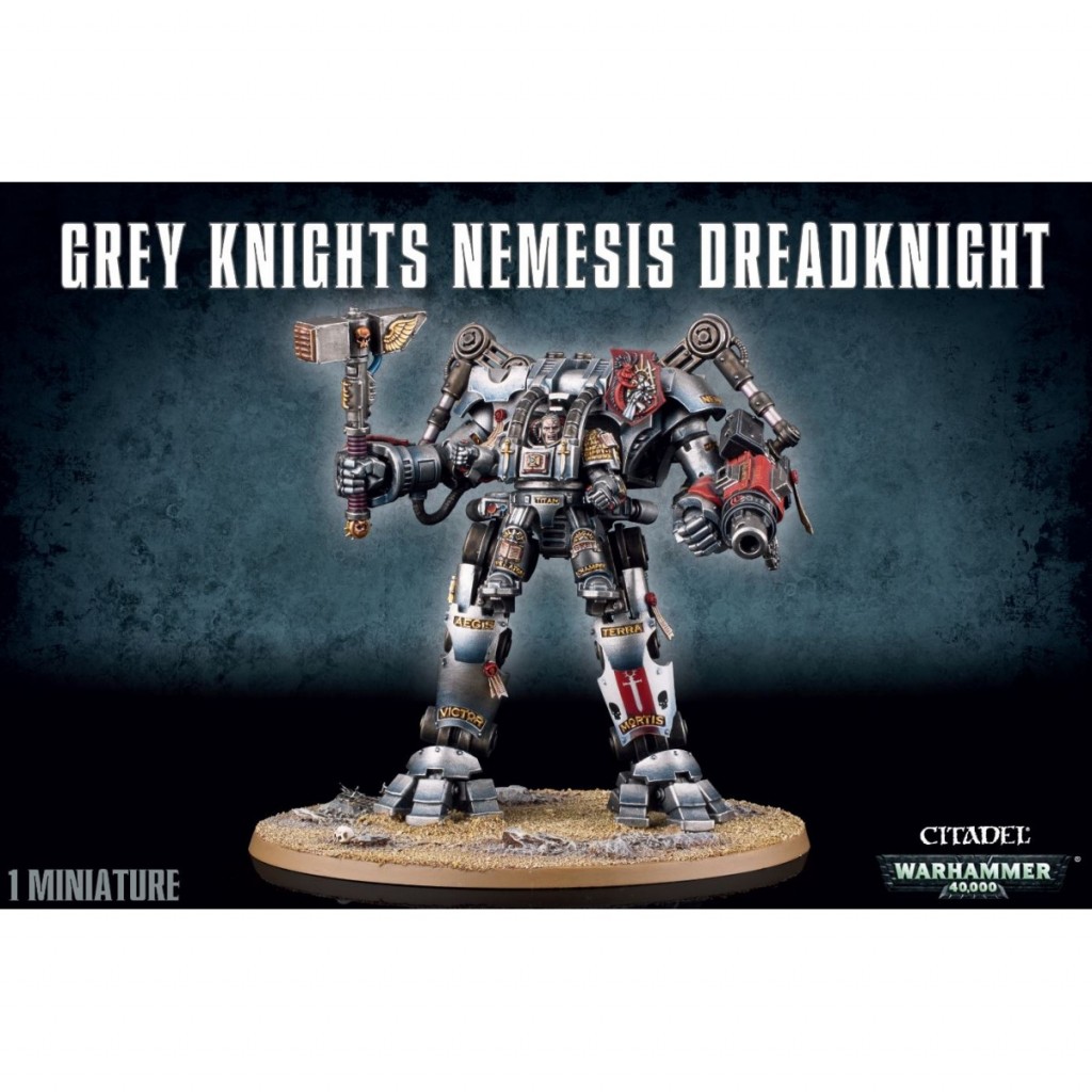 W40K : Adeptus Astartes Grey Knight - Nemesis Dreadknight