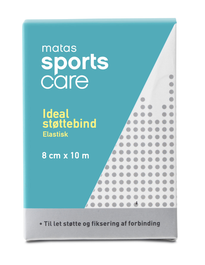 Matas Sports Care Ideal Støttebind 8 cm x 10 m