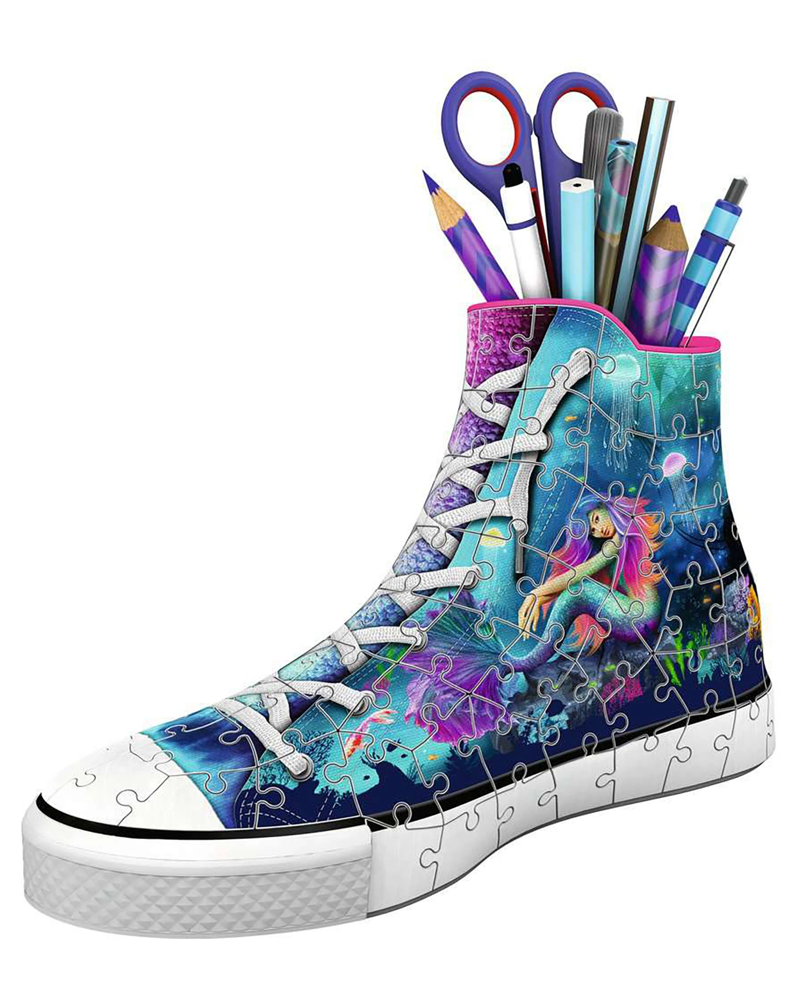 3D-Puzzle SNEAKER BEZAUBERNDE MEERJUNGFRAUEN 108-teilig