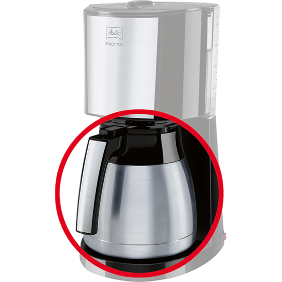Thermkanne, Look® V Perfection & Timer, Enjoy® Top Therm & Steel