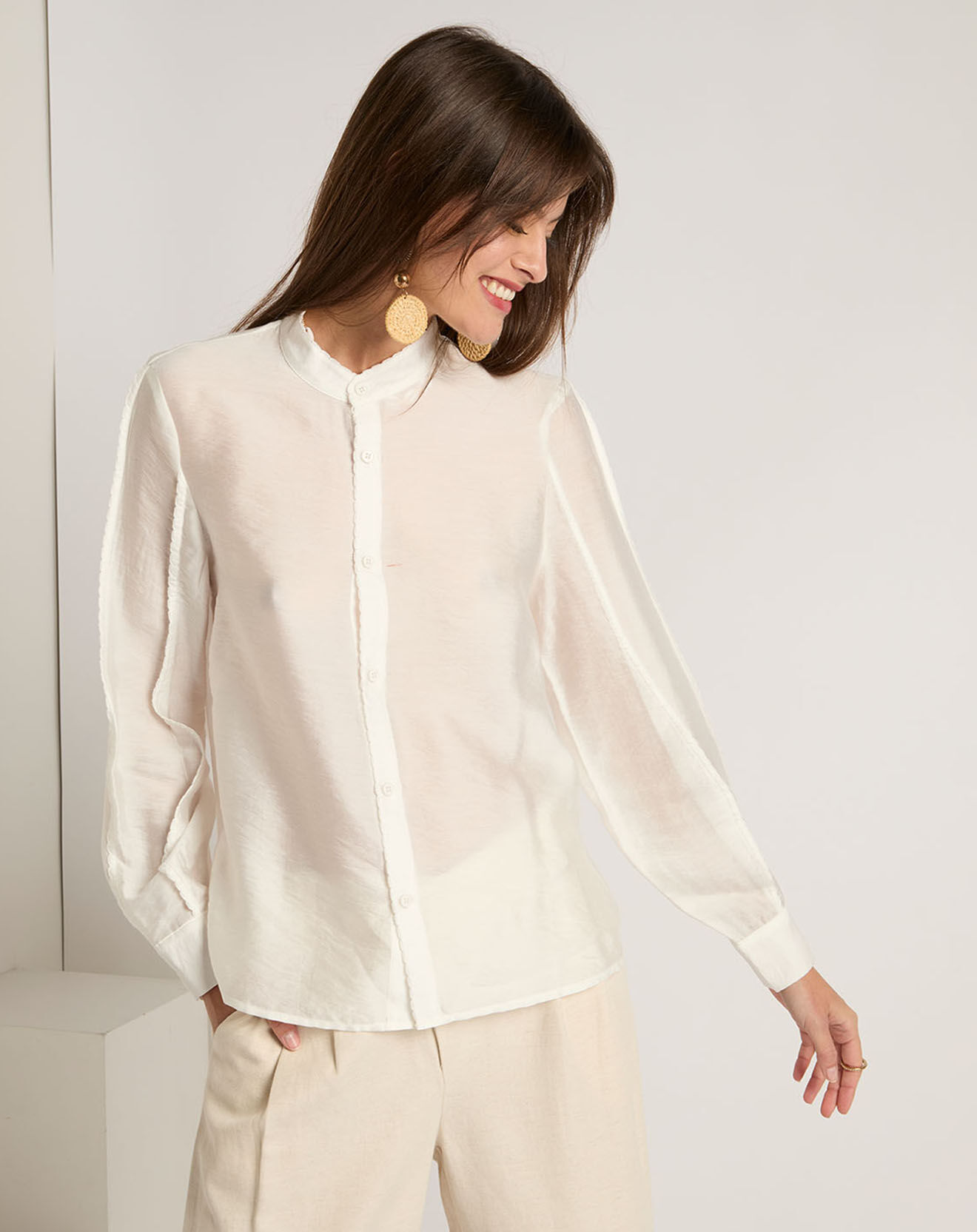See u Soon Chemise Amel blanche