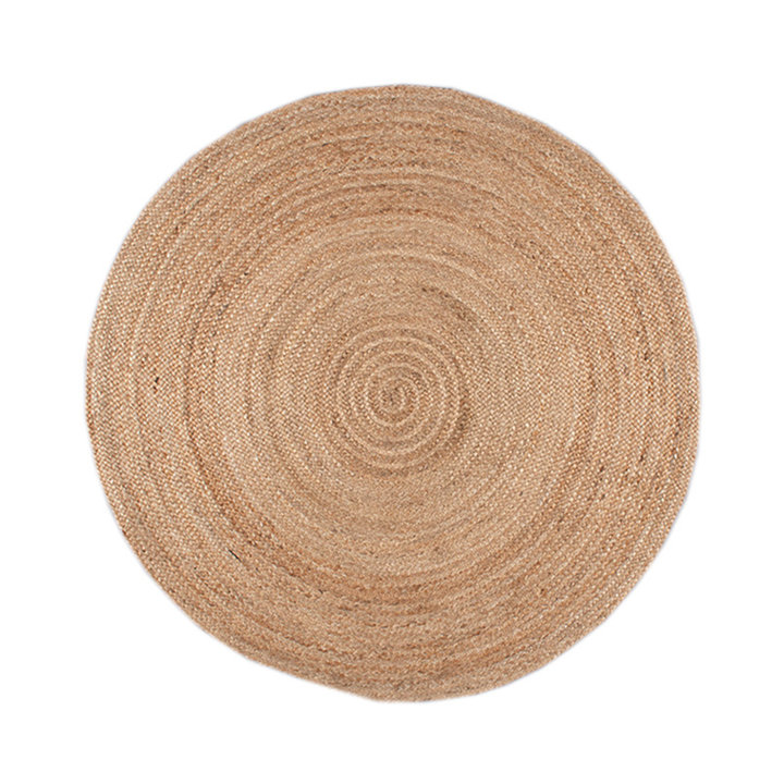 Jute vloerkleed - Fair Rond Naturel  | Back to nature!