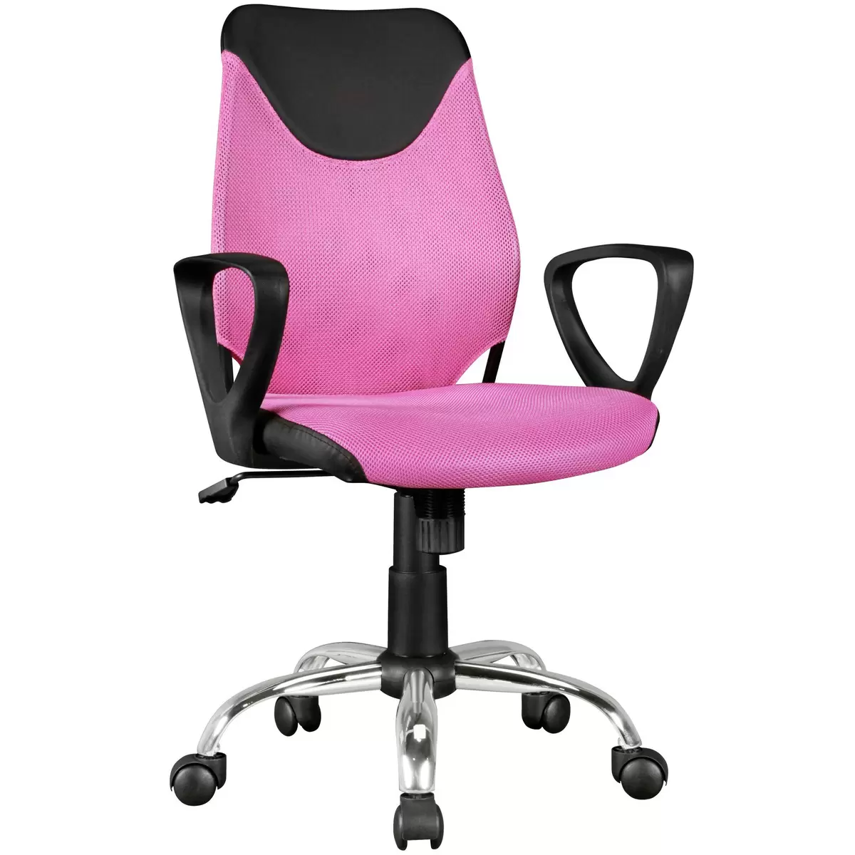 Bürostuhl Cartagena rosa,silber