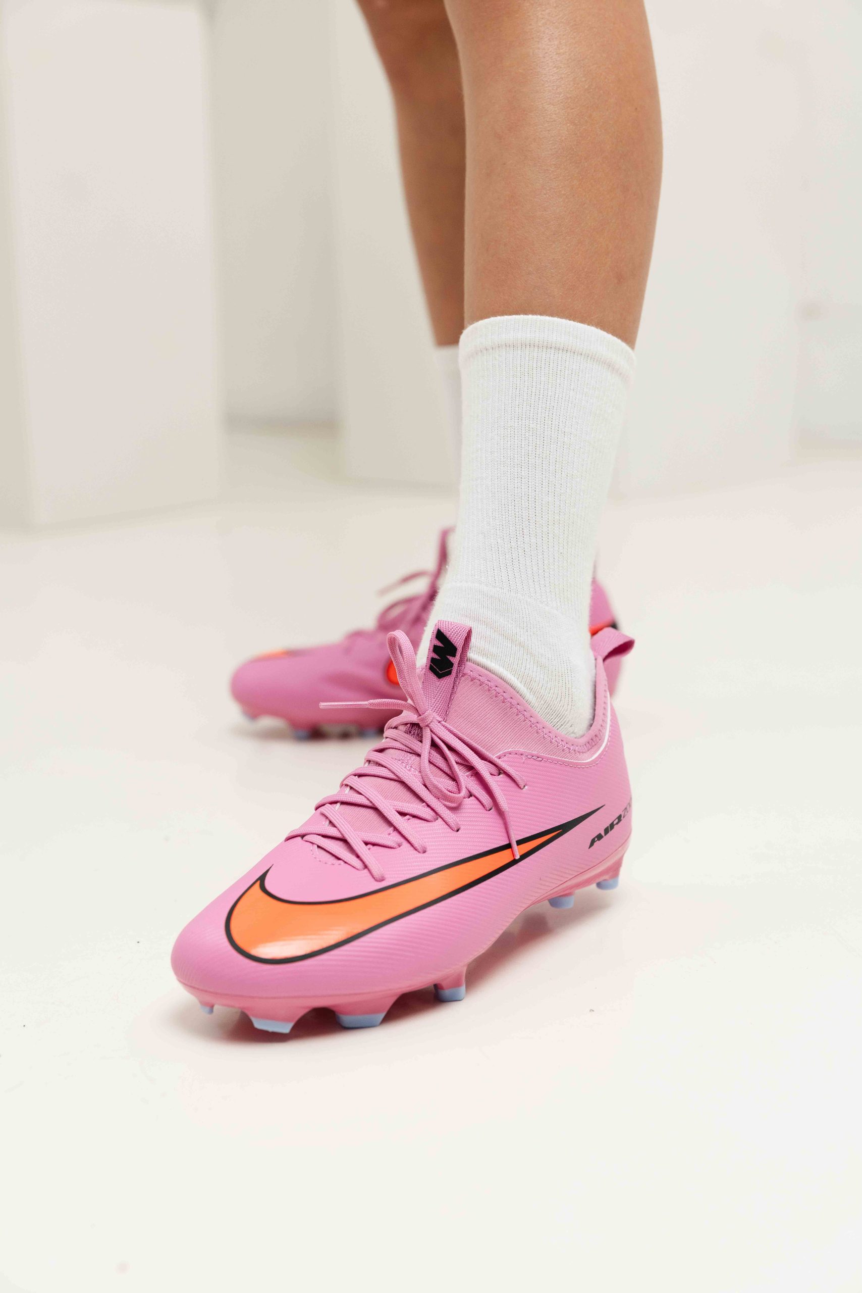Nike Zoom Mercurial Vapor 16 Academy FG/MG Voetbalschoenen Junior Roze