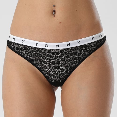 Lot de 3 Strings 2524 Noir Bleu Rose