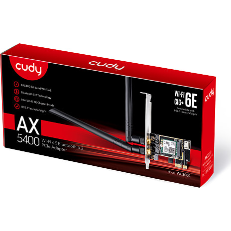 Cudy PCI-E WE3000 Wi-Fi 6 adapter
