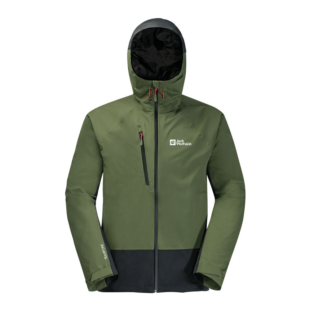 Jack Wolfskin EAGLE PEAK 2L - Veste Homme greenwood