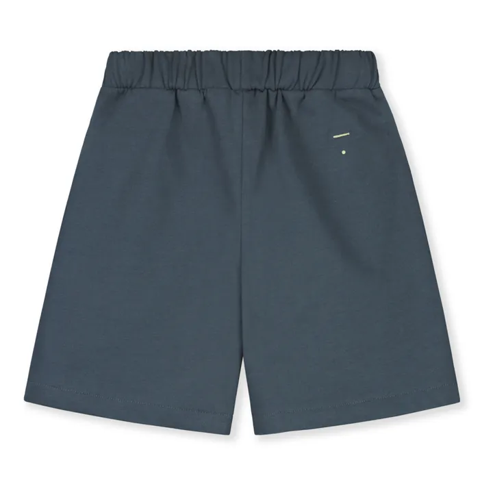 Gray Label Bermuda Coton Bio | Bleu gris