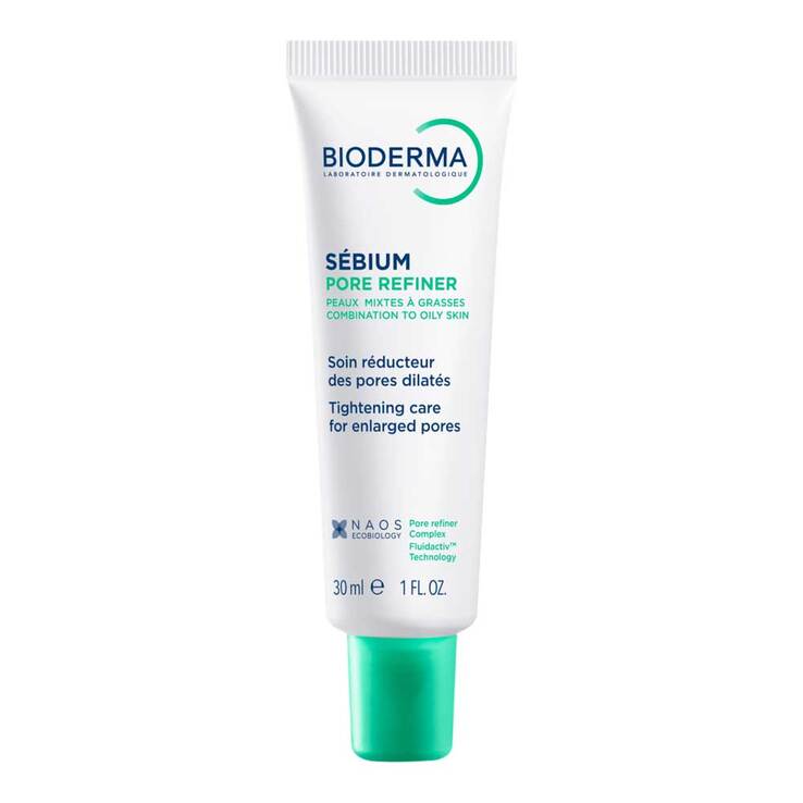 Bioderma Sebium Pore Refiner Creme für unreine, ölige, zu Akne neigende Haut, 30 ml