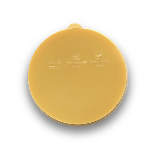 Assiette avec rebord JAUNE - LORELLI