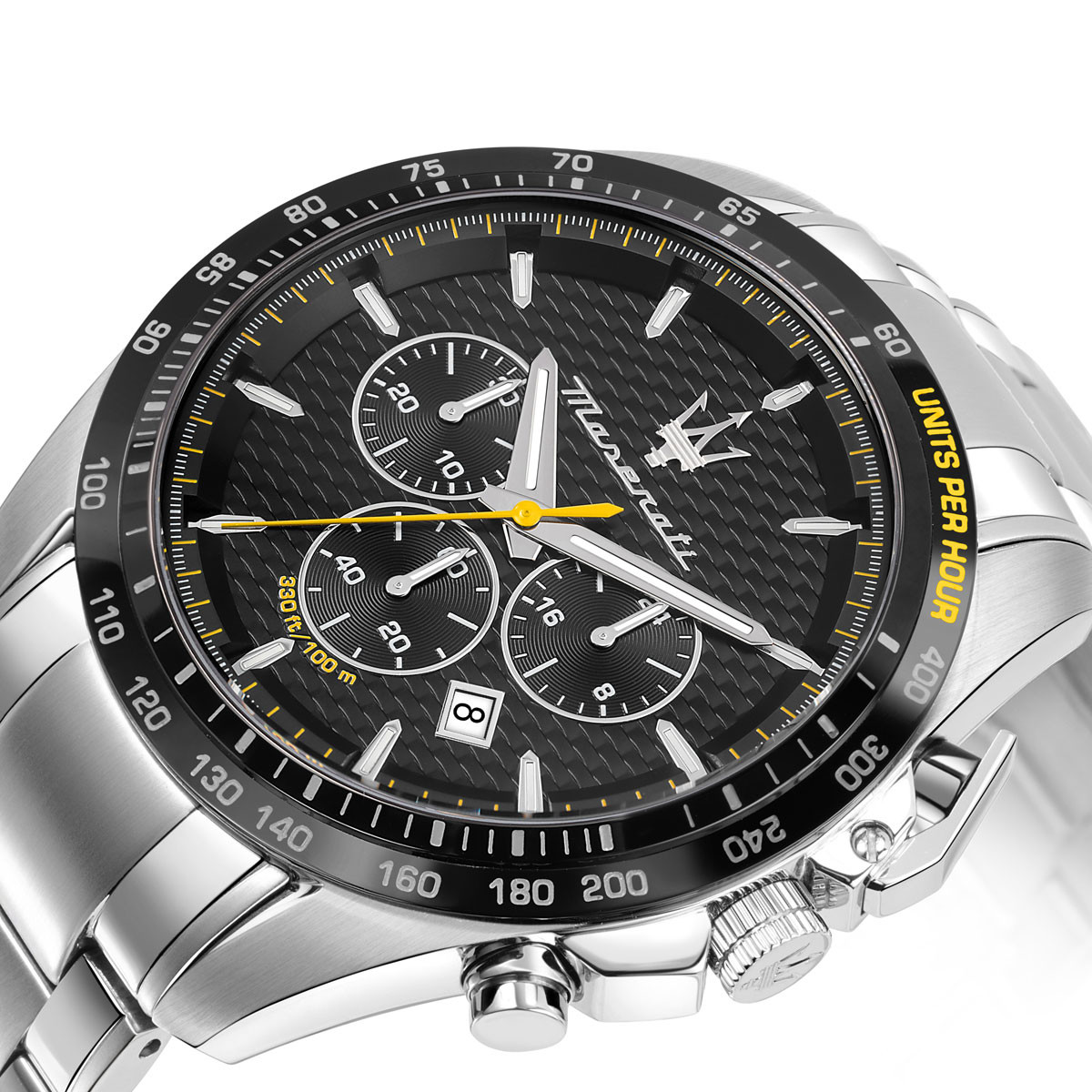 Montre MASERATI homme bracelet acier inoxydable gris