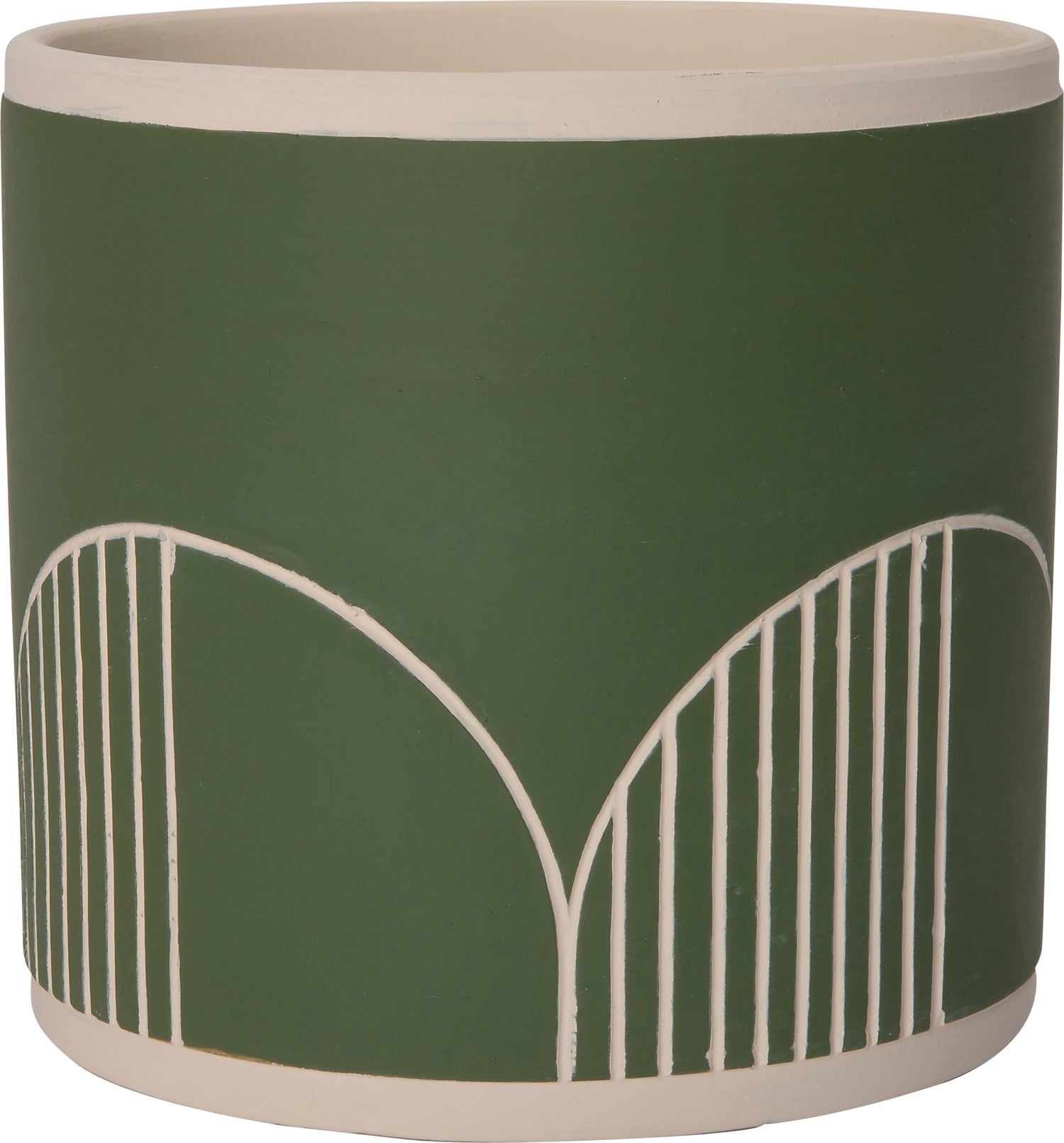 Intratuin bloempot Mik zwart D 13,5 H 12,5 cm