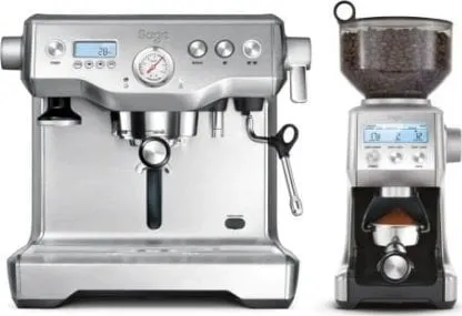 Sage the Dynamic Duo, Espressomaskine, 2,5 L, Kaffebønner, 2200 W, Rustfrit stål
