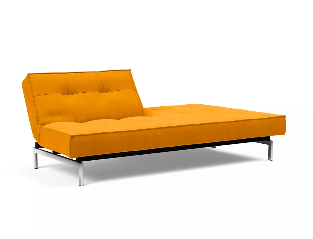 Schlafsofa Splitback Chrom