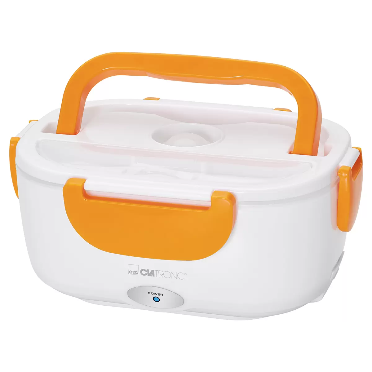 Elektrische Lunchbox Clatronic orange,weiss