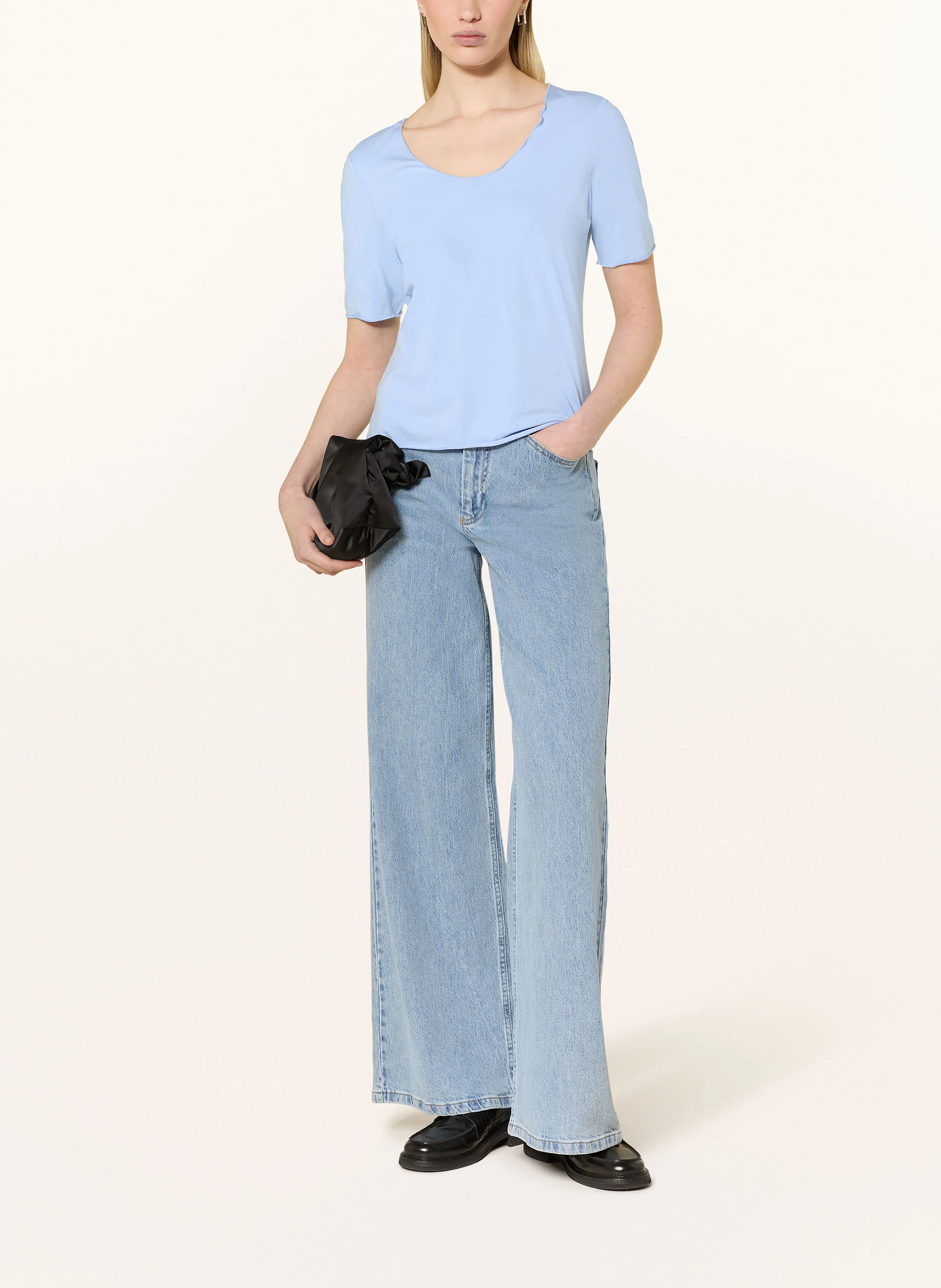 oui T-Shirt mit 3/4-Arm