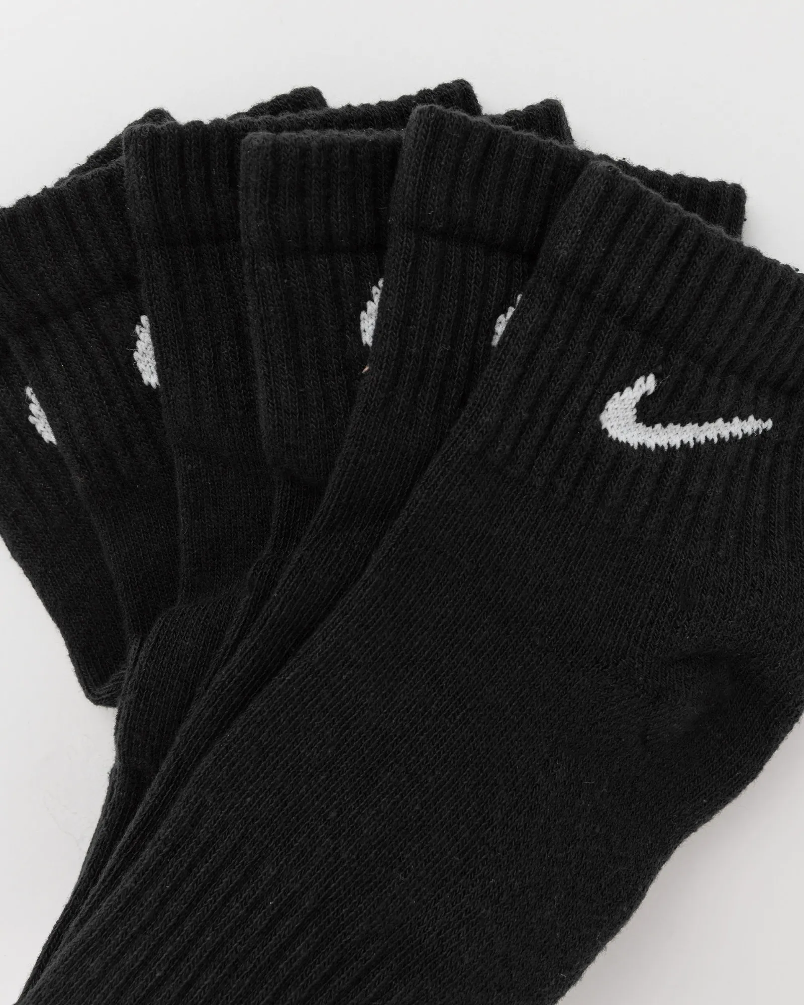 Meias Nike Everyday Cushion de cano curto, pacote com 3 unidades