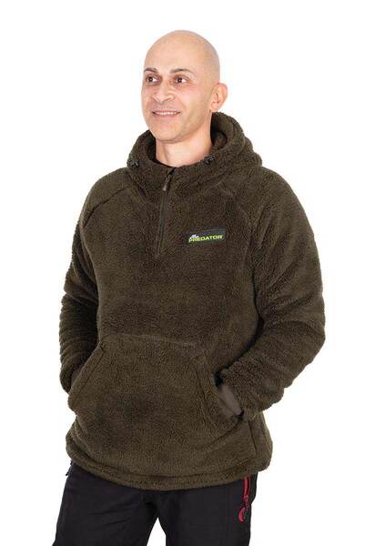 Sweat à Capuche Doublé Sherpa Predator Fox Rage