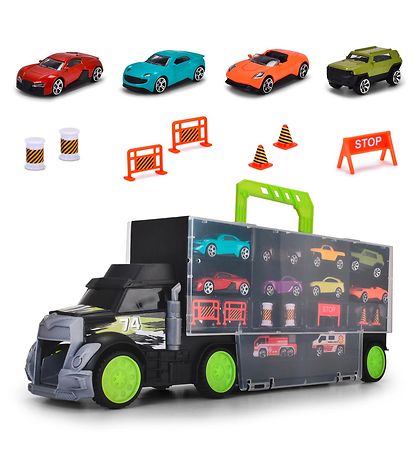Dickie Toys LKW m. Autos - Transporter und Große Transporter