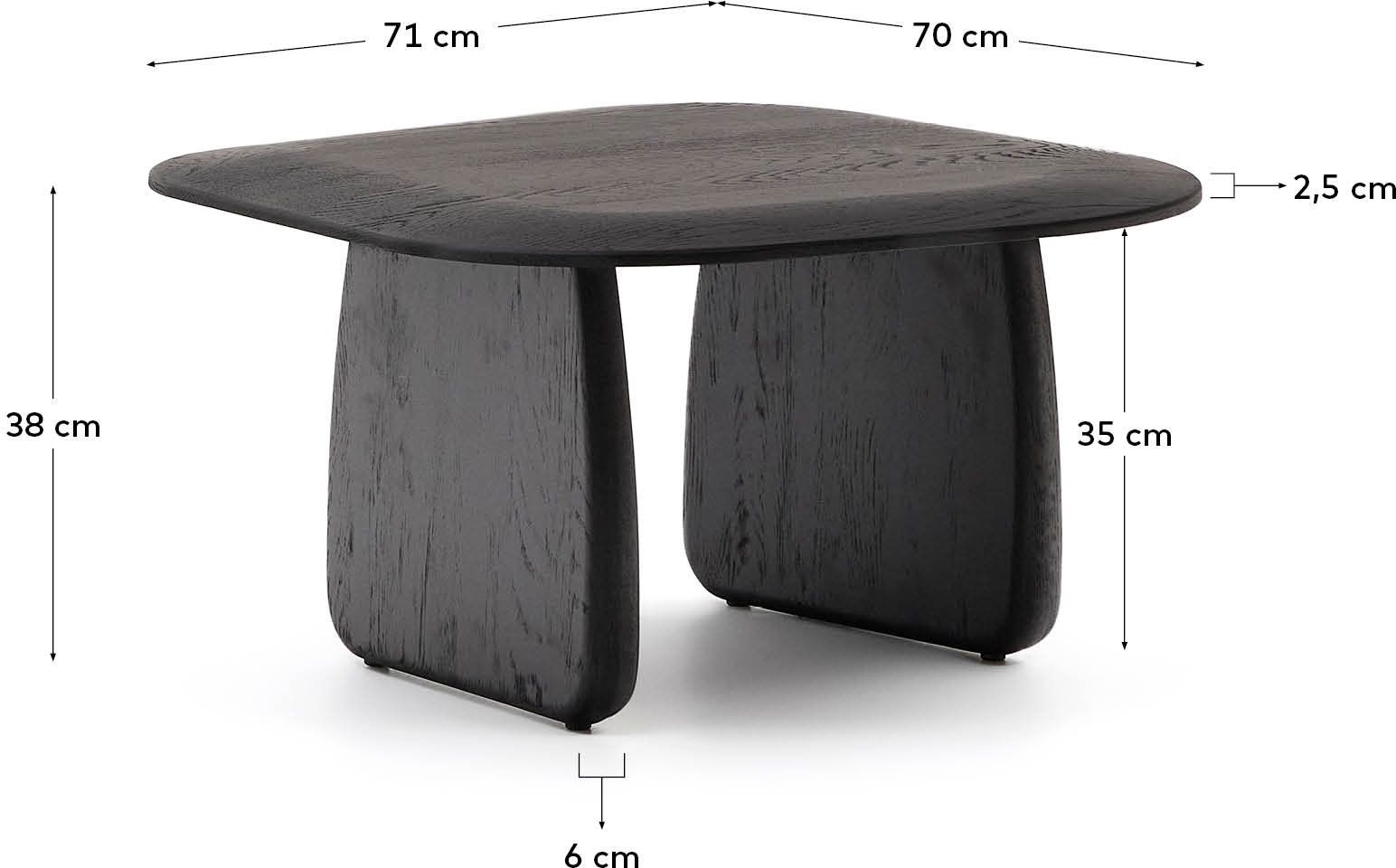 Kave Home   Pirita Bijzettafel